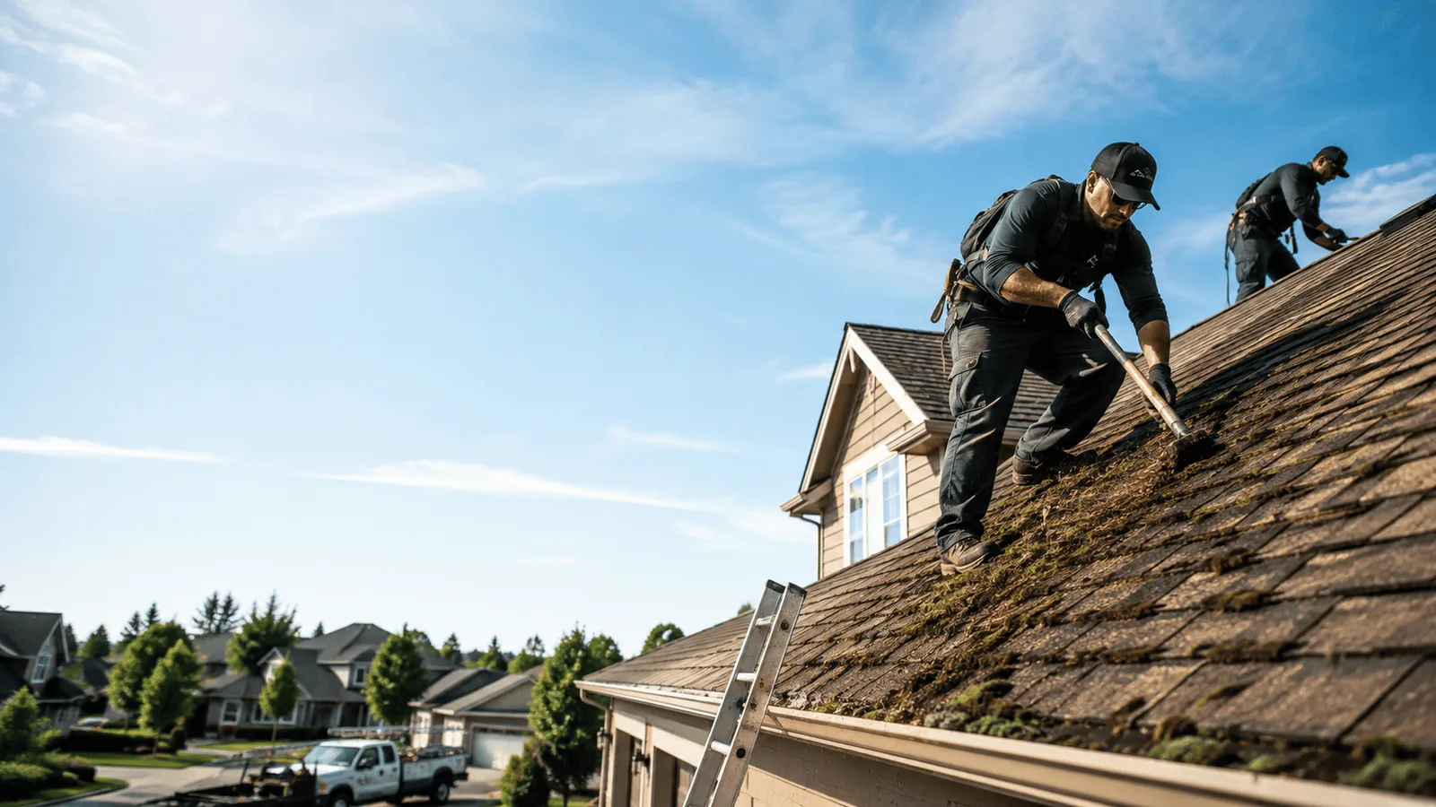 Roof Moss Removal in Fords Branch, KY near me